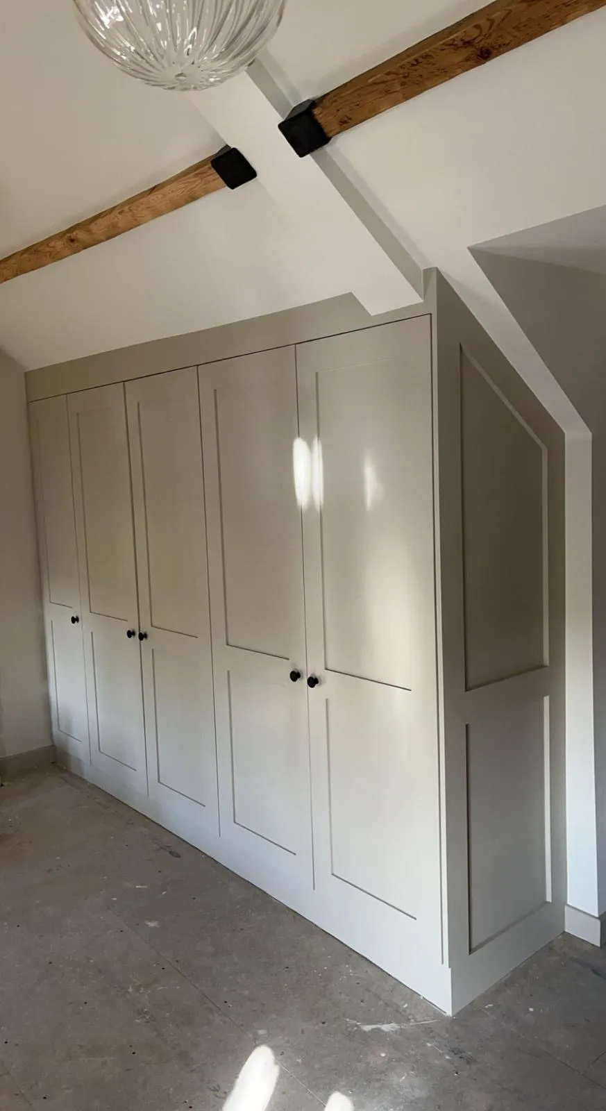 sloped ceiling
